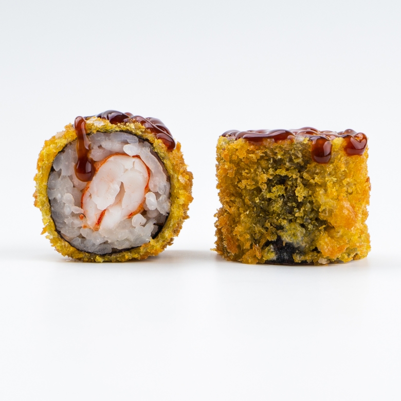 Маки темпура креветка