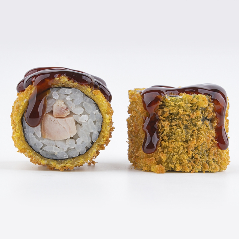 Маки темпура курица